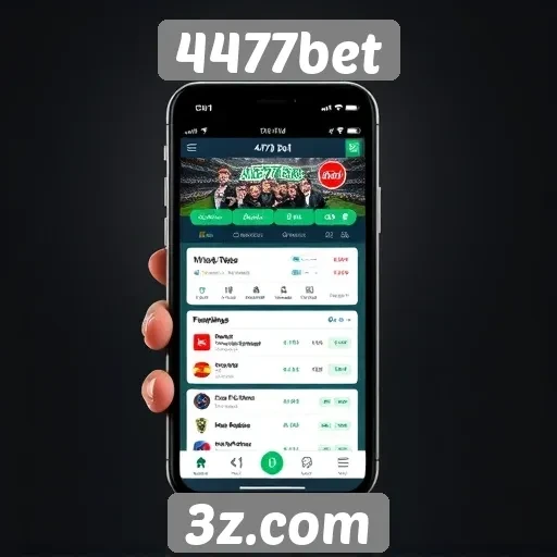 Interface e usabilidade do site 4477bet em dispositivos móveis