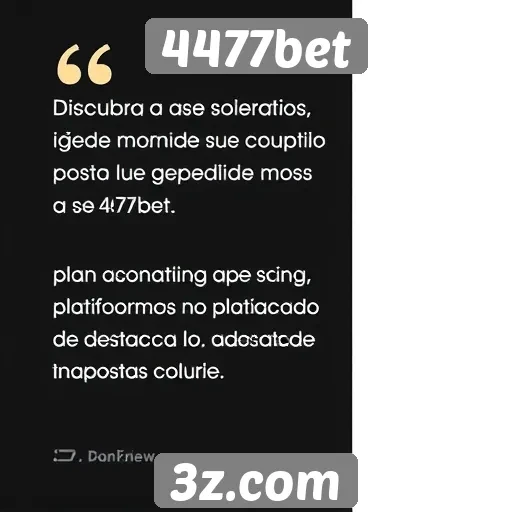 Feedback de usuários sobre a experiência no 4477bet